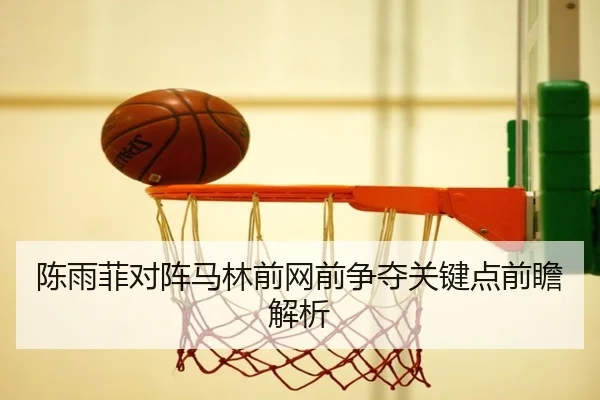 陈雨菲对阵马林前网前争夺关键点前瞻解析